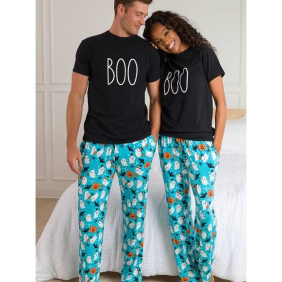 Ruffle Butts Other - Ruffle Butts Adult Pajama Pants in Happy Halloween Size Small